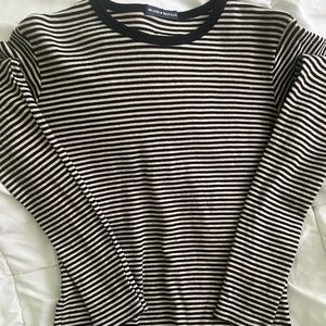 Stripe Brandy Melville shirt
